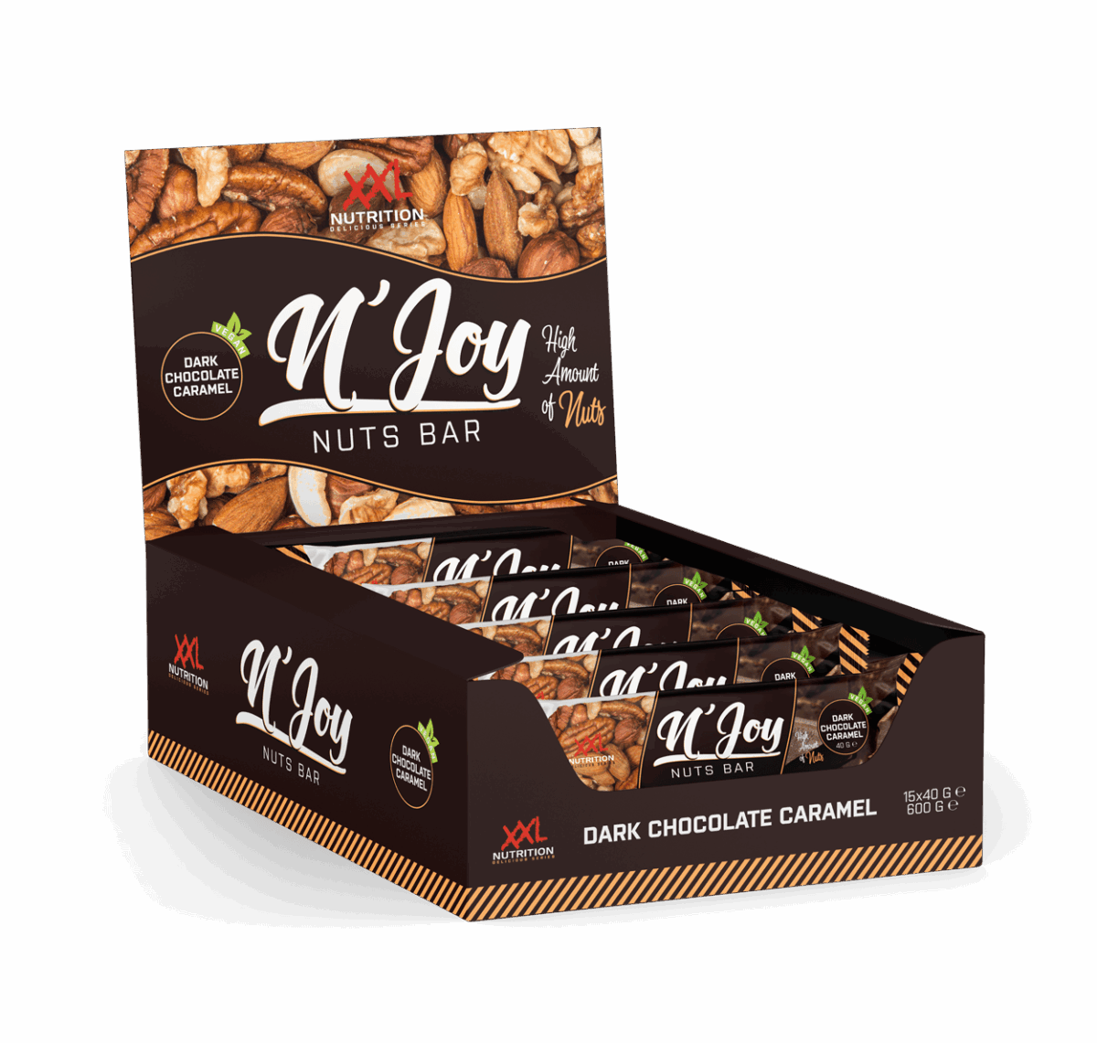 XXL Nutrition N'Joy Nuts Bar 15 Pack