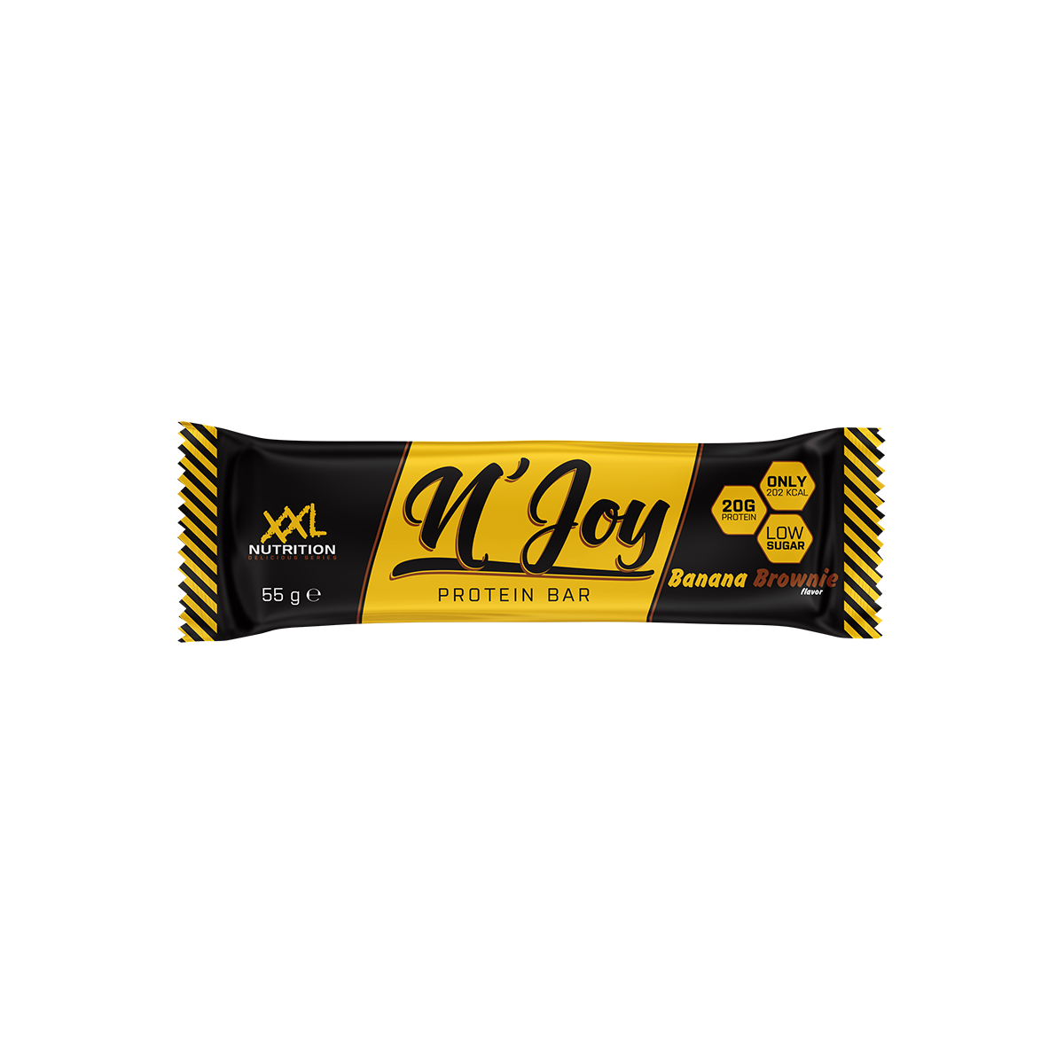 XXL Nutrition N'Joy Protein Bar Banaan Brownie 1 Reep