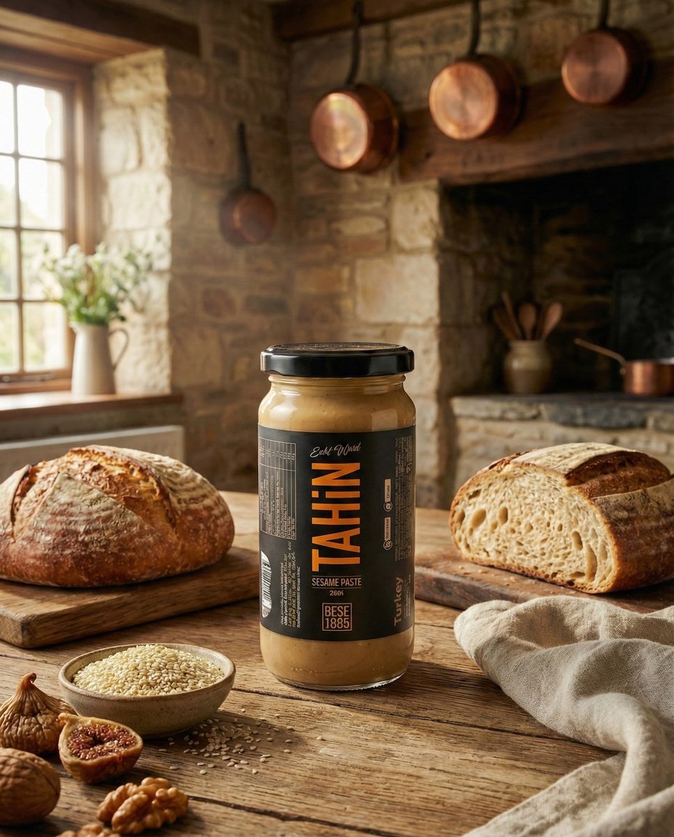 Dubbel Geroosterde Tahini (Sesampasta) - Intens van Smaak - 230 g