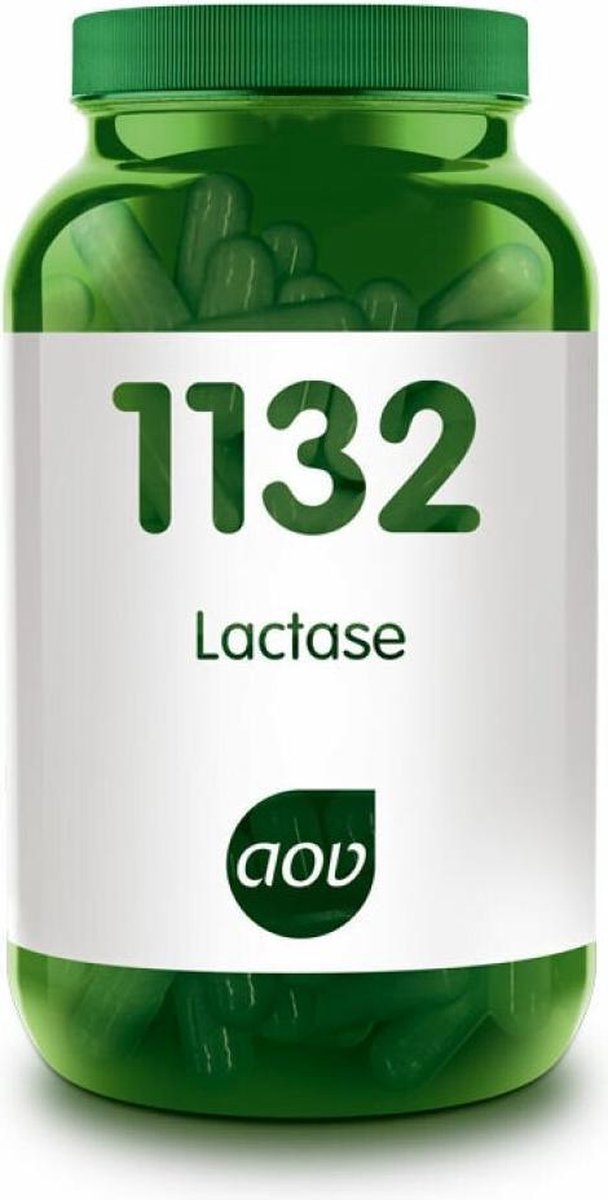 AOV 1132 Lactase - 60 vegacaps - Enzymen - Voedingssupplementen