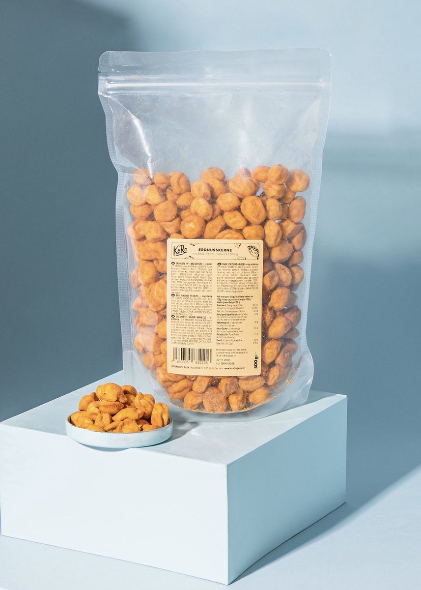 KoRo | Pinda's met BBQ-kruiden 500 g
