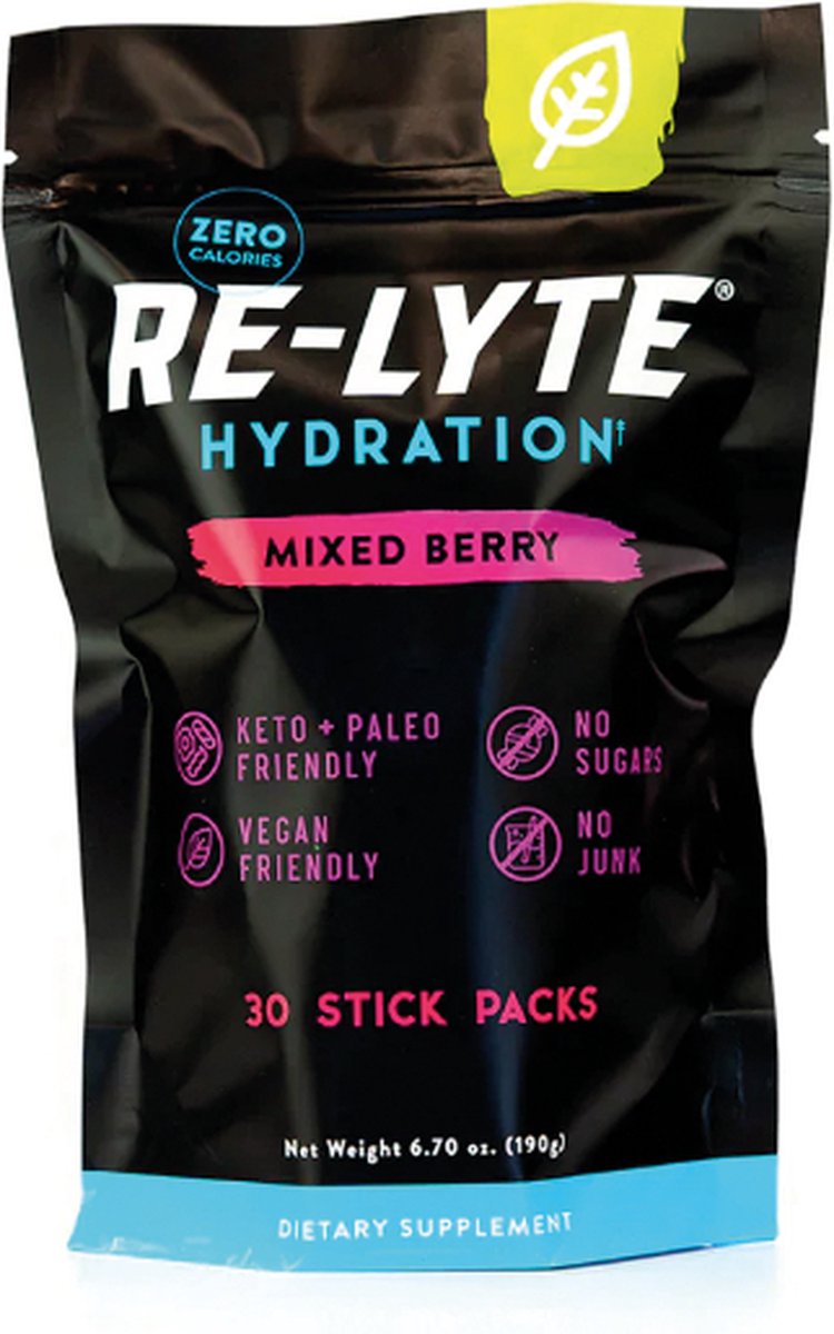 Re-Lyte | Hydration Drink Mix | Mango 30 Stick Packs | 30 x 6.23 gram