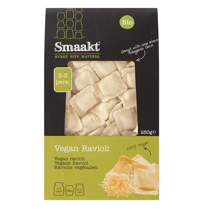 Smaakt Vegan ravioli 250 gram