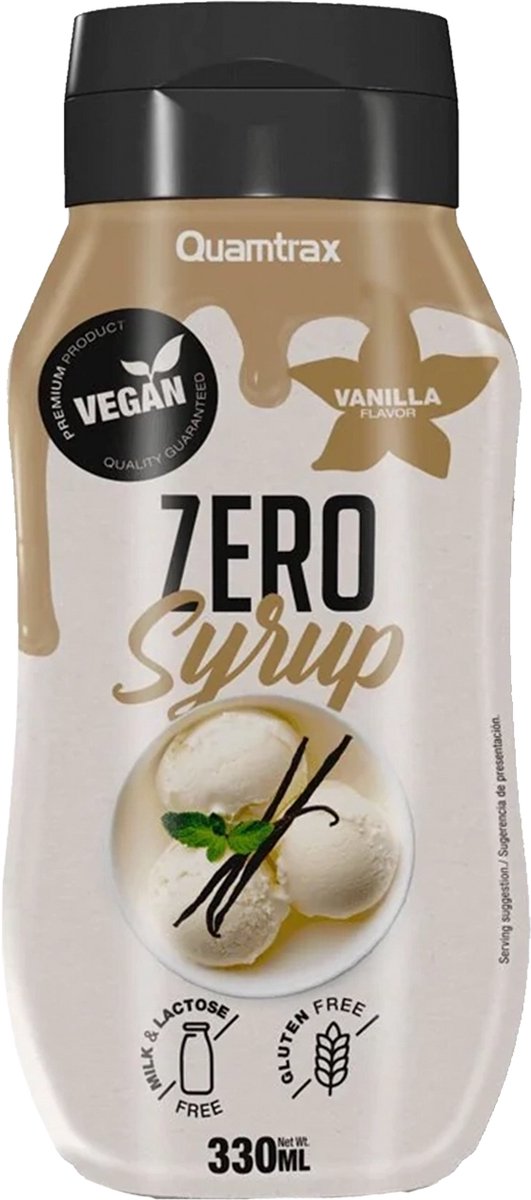 0% Kcal Syrup - 330ml - Vanille