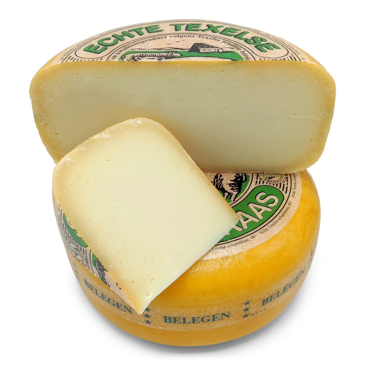 25kg Texelse Schapenkaas Belegen 2, 48+ | Lactosevrij