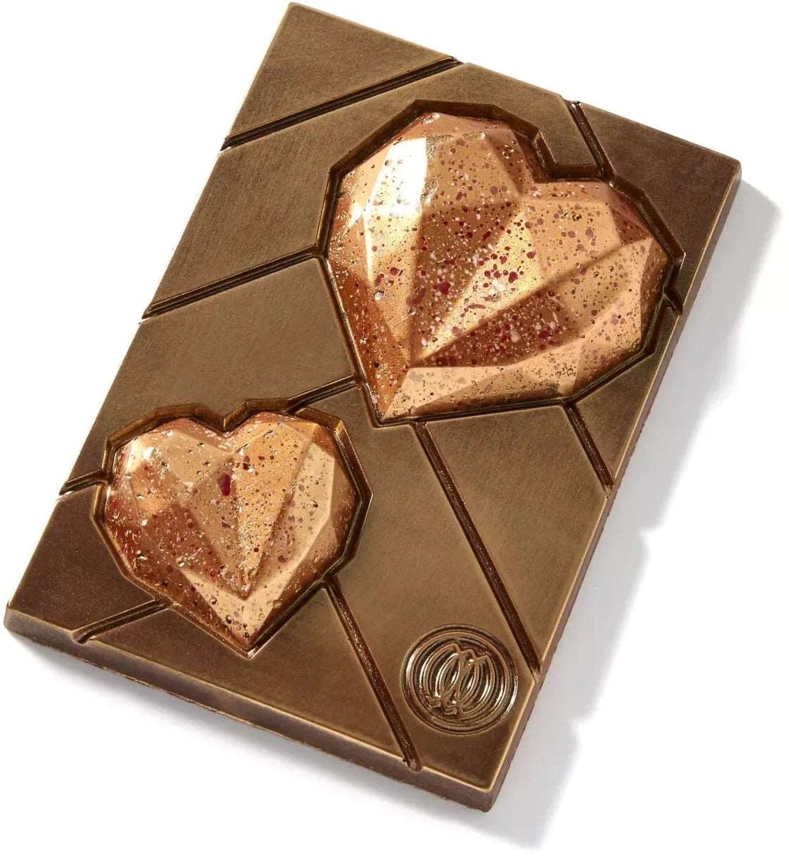 Coco & Sebas Plak Pure Chocolade Harten