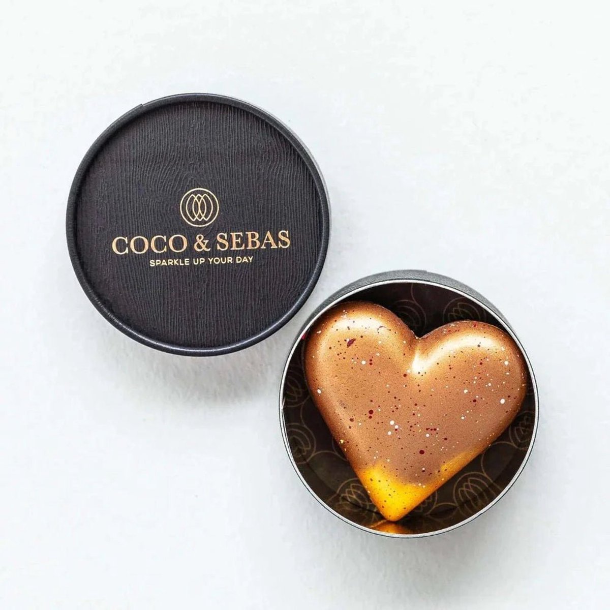 Coco & Sebas Pure Chocolade Hartje Cadeau