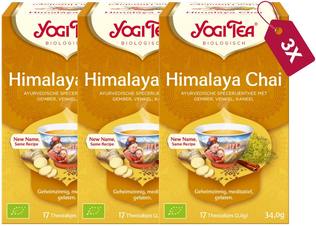 Yogi Tea Himalaya Chai bio - 3 pakjes