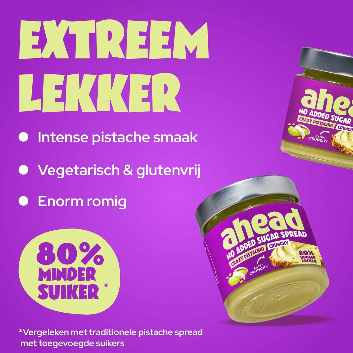Ahead Notenpasta Suikerarme Notenspreads