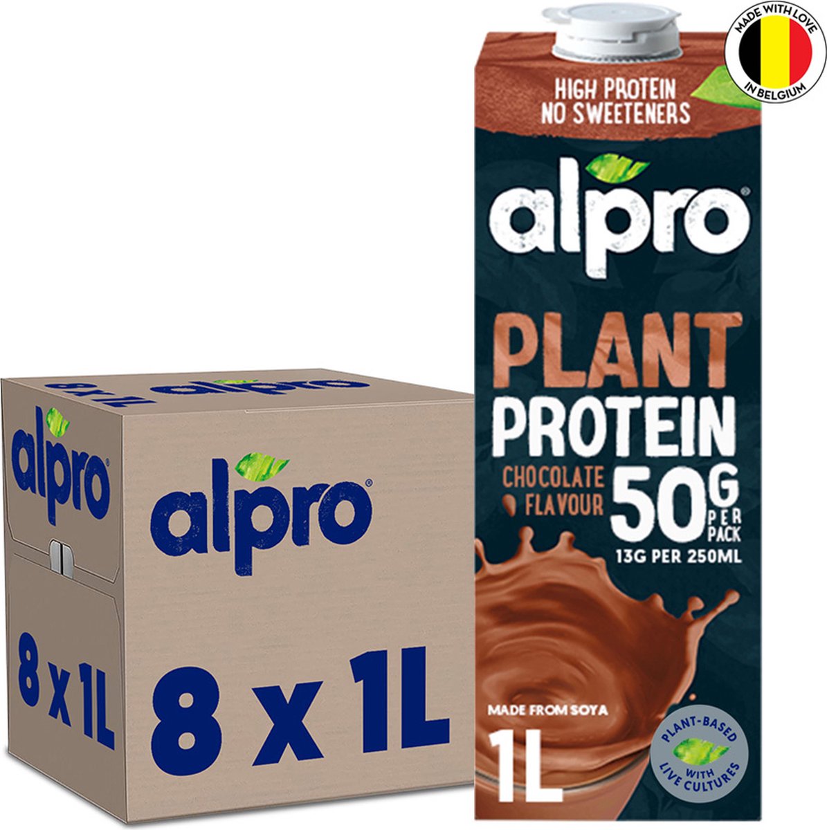Alpro Drink Protein Choco - 8 Stück