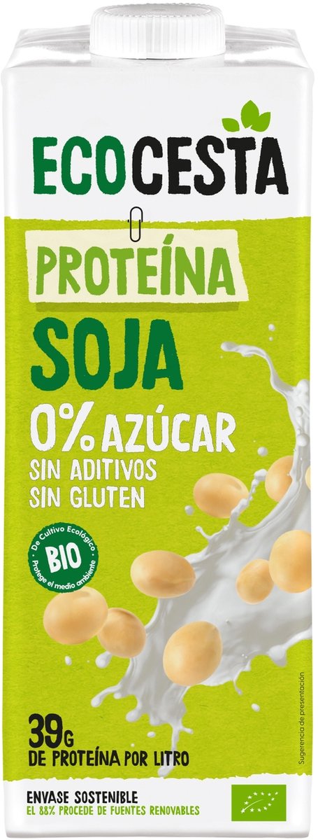 Bio suikervrije sojadrank 1 L|Organic sugar-free soy drink 1 L|Boisson au soja bio sans sucre 1 L