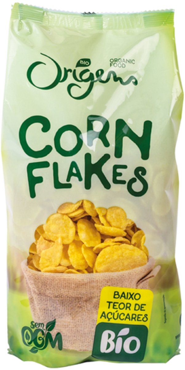Biologische cornflakes 250 g|Organic corn flakes 250 g|Flocons de maïs bio 250 g