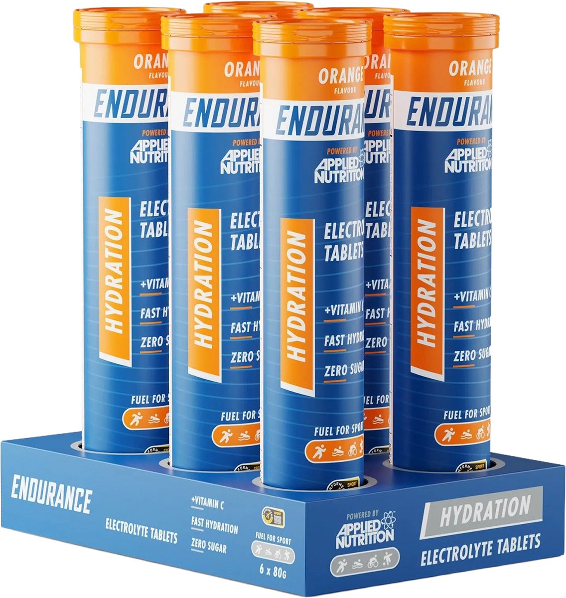 Endurance Hydration Electrolyte - 6x 20 tabl - Orange