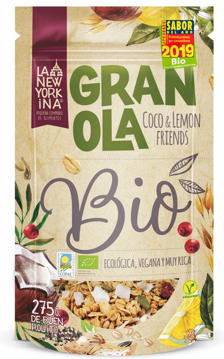 Granola Kakao & Zitrone Freunde Bio 275g|Granola Kakao & Zitrone Freunde Bio 275g|Granola Kakao & Zitrone Freunde Bio 275g