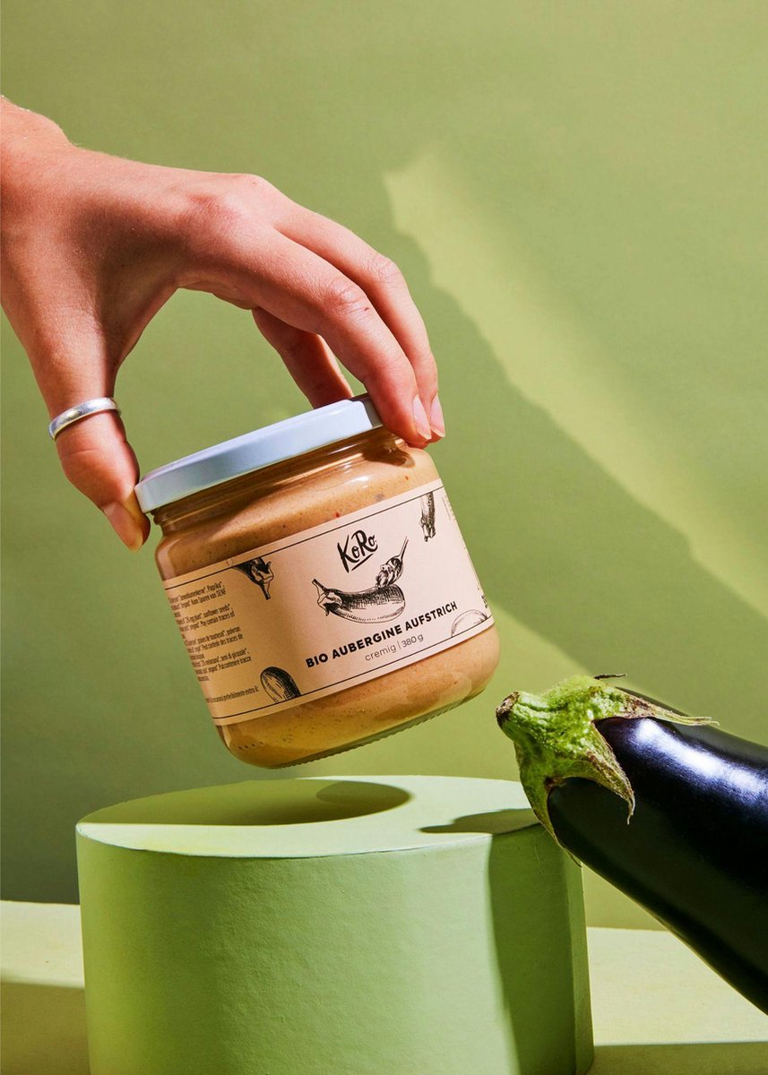 KoRo | Bio-Auberginenaufstrich 6 x 380 g