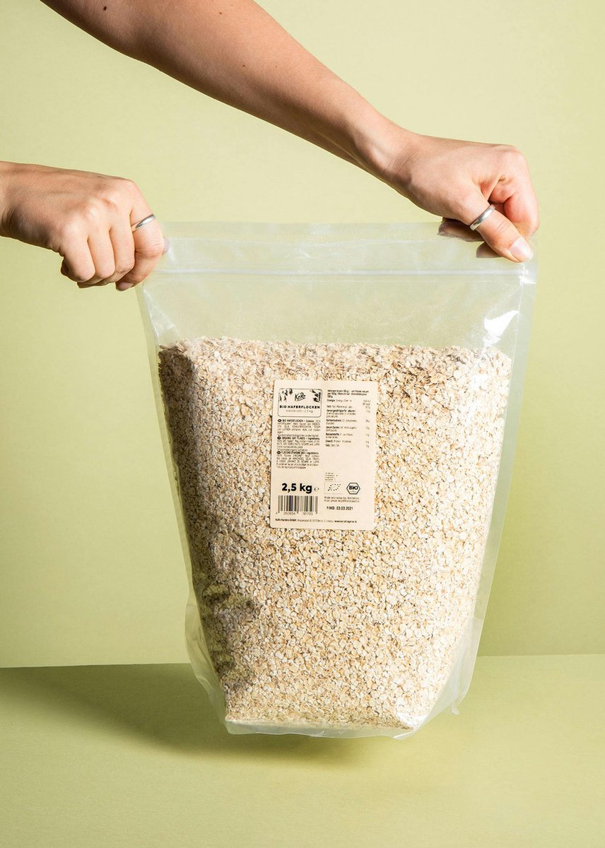 KoRo | Bio fijne havervlokken 4 x 2,5 kg