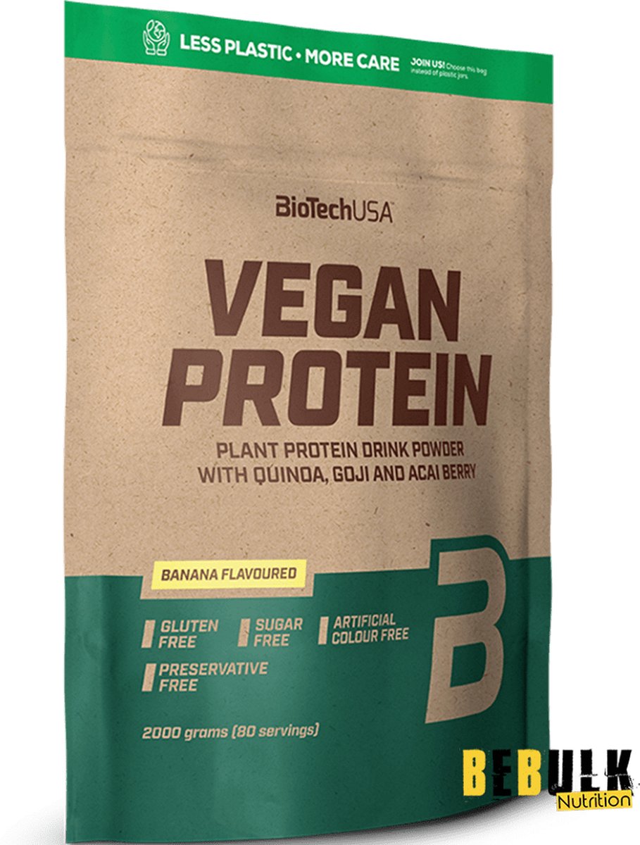 Protein Poeder - Vegan Protein 500g - BiotechUSA - forest fruit