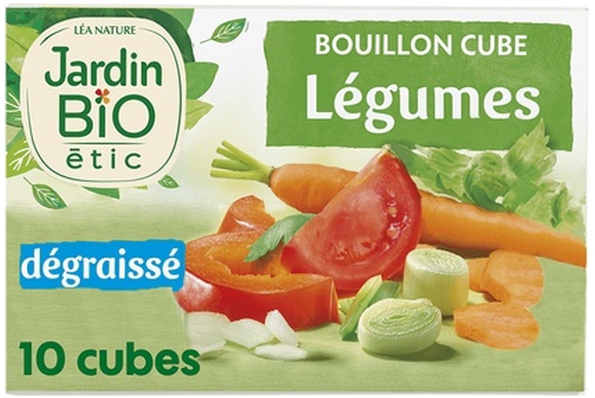 groente blokjes 10 blokjes van 9 g|vegetable cubes 10 cubes of 9 g|dés de légumes 10 cubes de 9 g