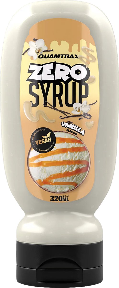 0% Kcal Syrup - 320ml - Vanille