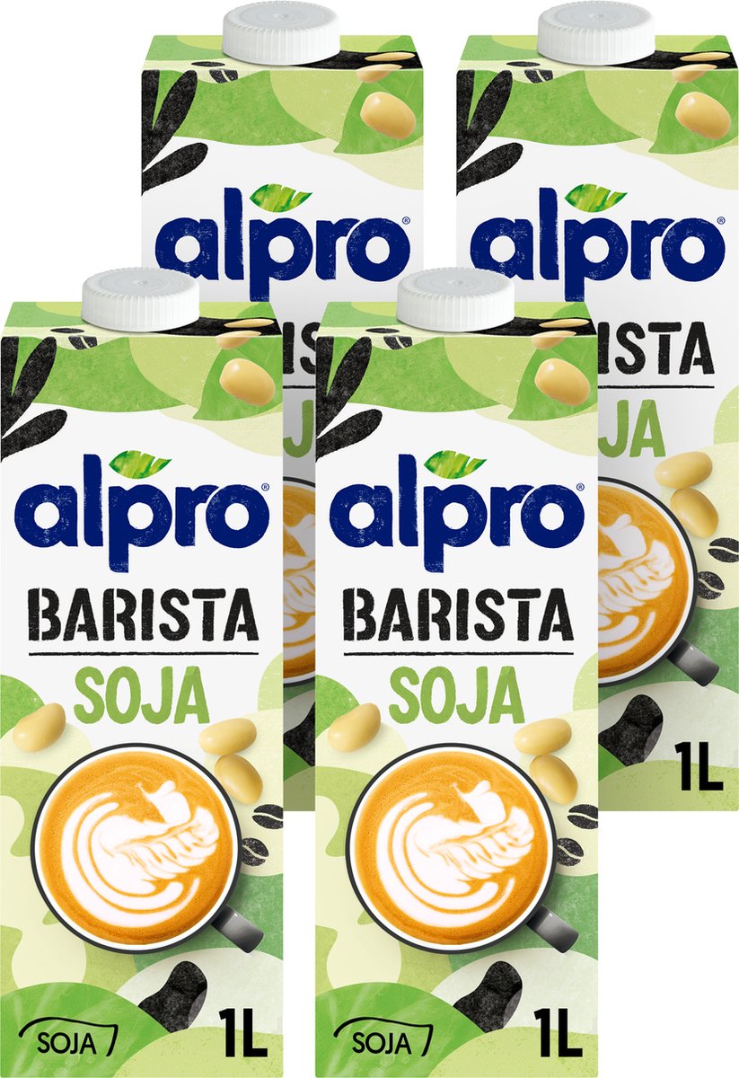 Alpro Barista - Soja - Aufbewahrungsfähig - 4 x 1L