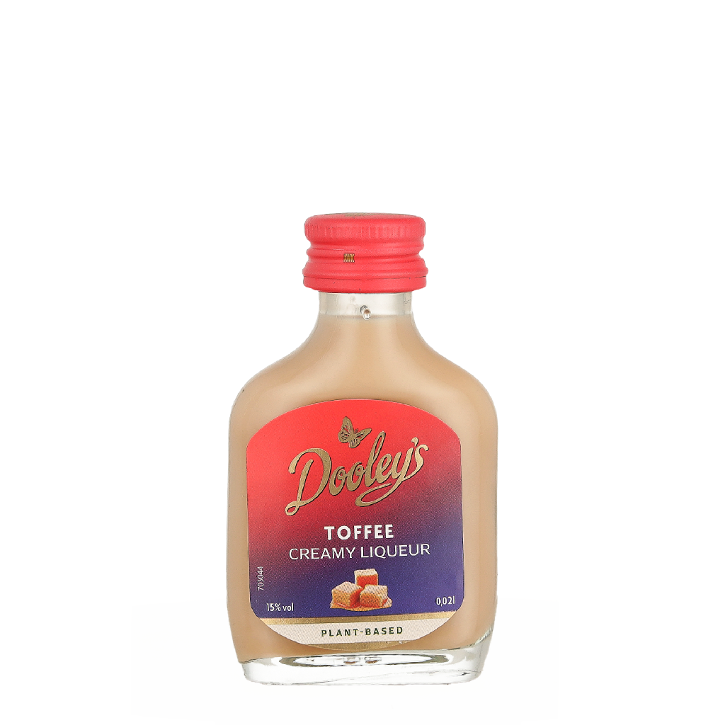 Dooley's Toffee Cream Liqueur Mini Plant Based 0.02 liter Likeur