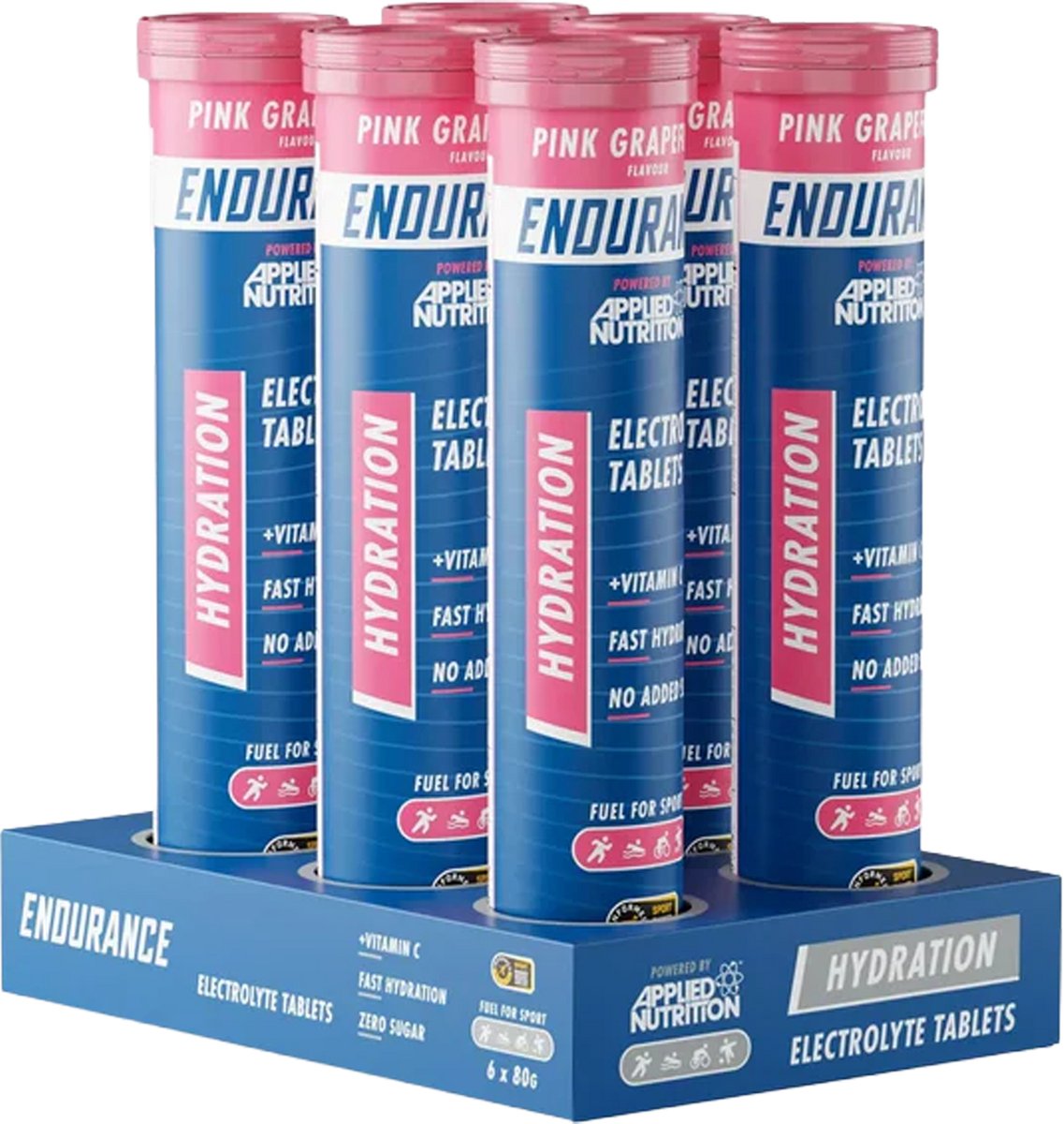 Endurance Hydration Electrolyte - 6x 20 tabl - Pink Grapefruit