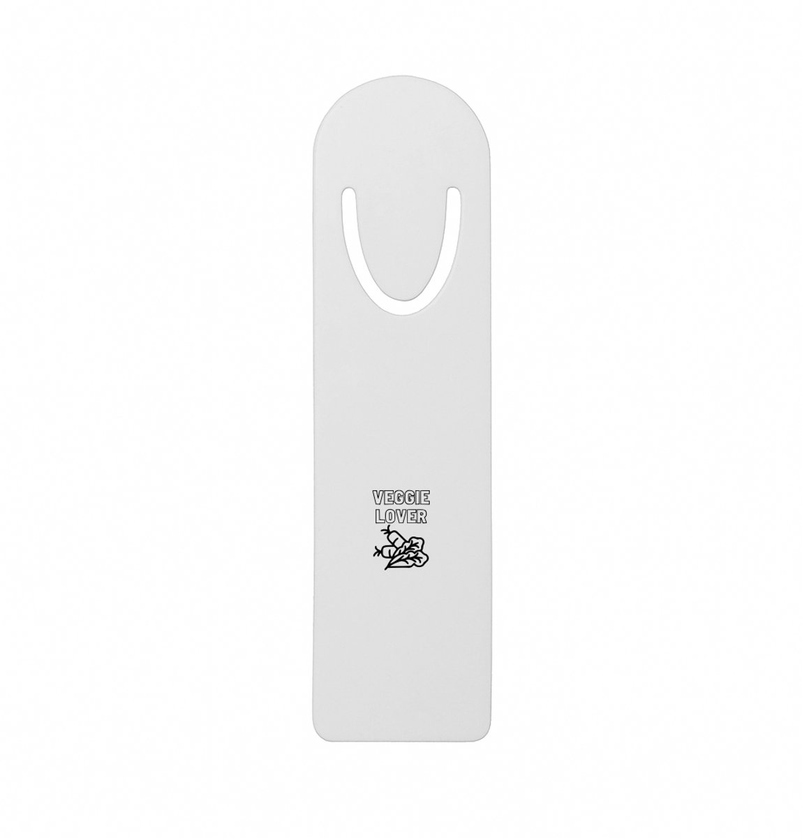 Hacebo® - veggie lover metalen boekenlegger - Vegan - Familie vrienden - Vegan - Cadeau Bladwijzer boekenleggers - 12.7 cm x 3.2cm
