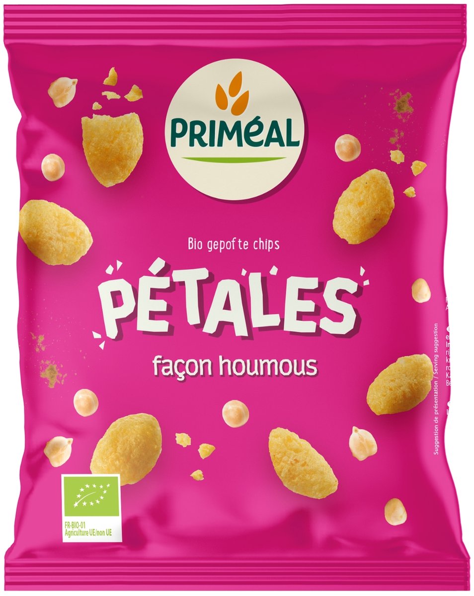 Le Pain Des Fleurs Chips gepoft pinda 75 gram
