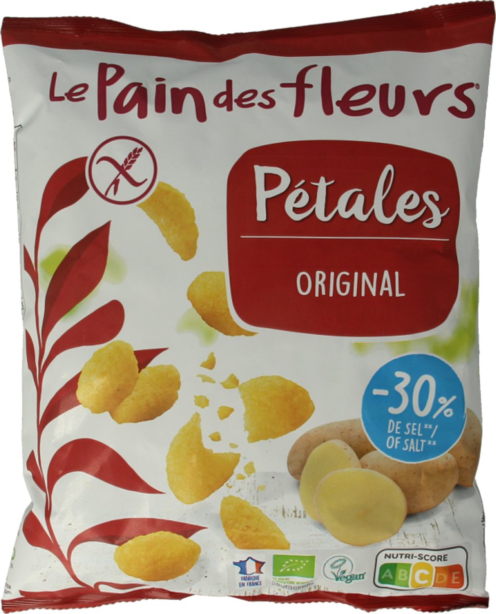 Le Pain Des Fleurs Chips naturel 75 gram
