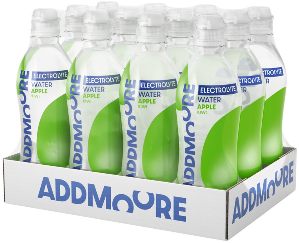 Addmoore Electrolyte Water Apple 12 x 500 ml