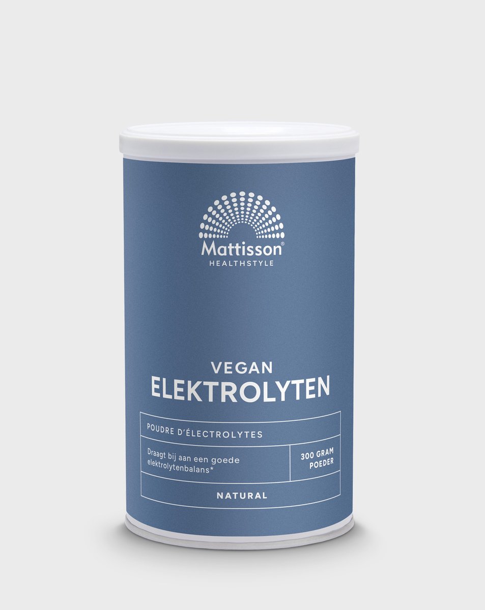 Mattisson - Elektrolyten Poeder Natural - Electrolytes - 300g