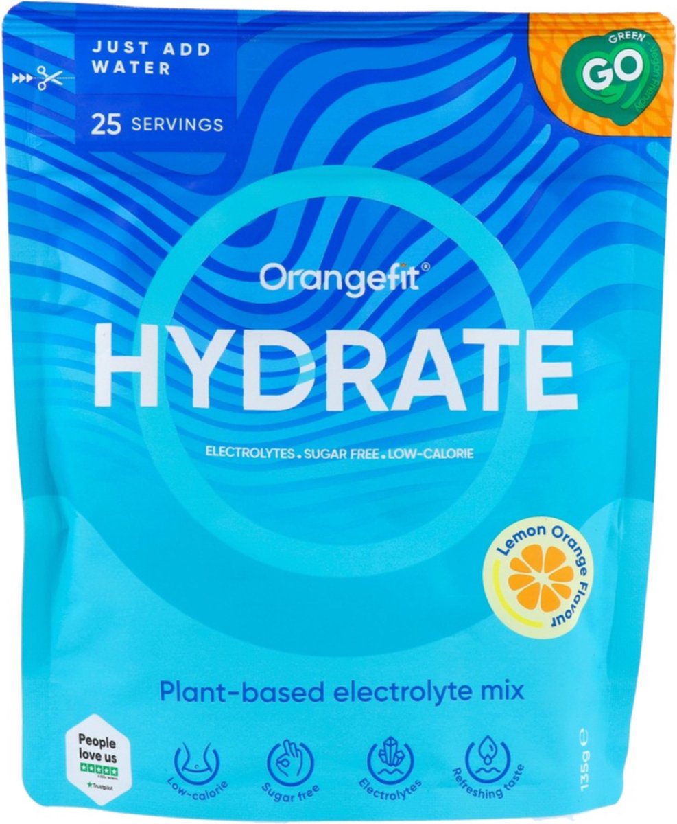 Orangefit Hydrate Powder Lemon Orange 135GR