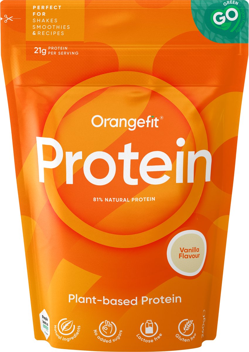Orangefit Proteïne Poeder / Vegan Proteïne Shake - 260g - Banaan
