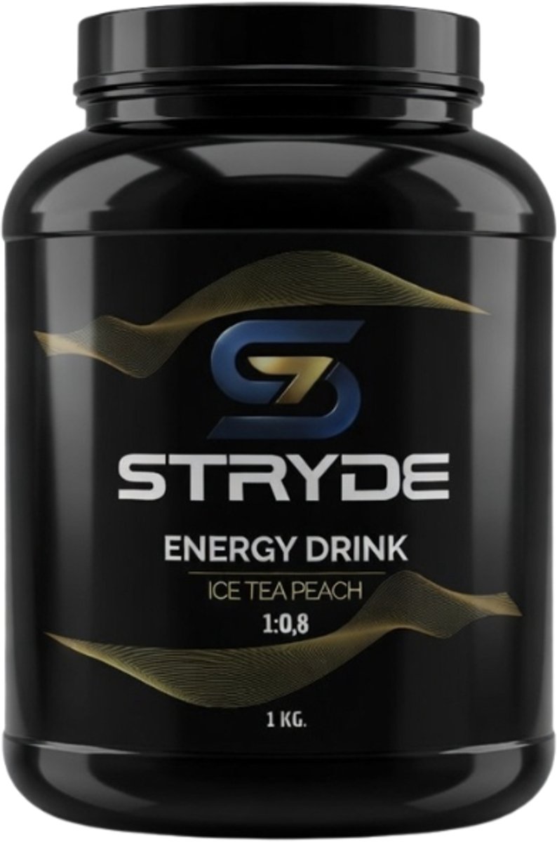 STRYDE Energy Drink 1kg - Sportdrank voor lange ritten & wedstrijden - 54g koolhydraten - 1:0,8 ratio