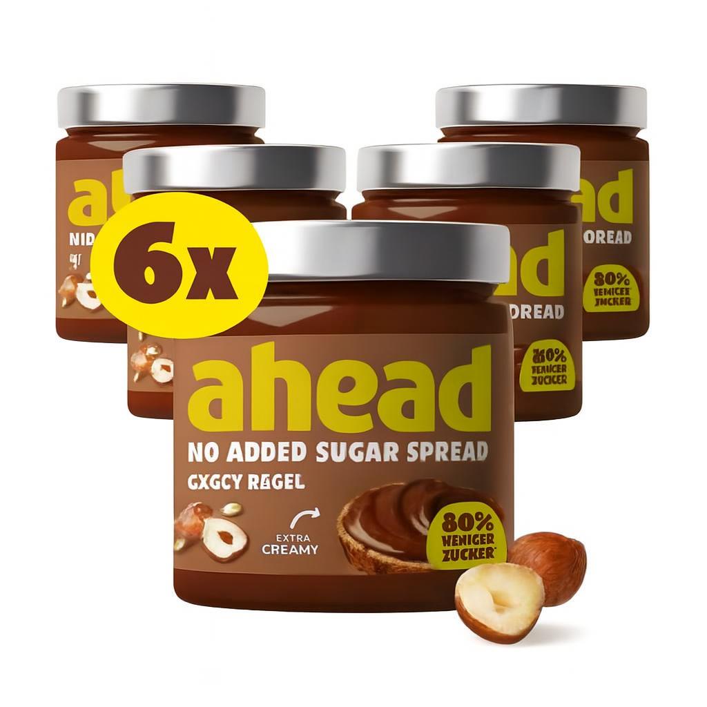 ahead Crazy Spreads notenpasta assortiment glutenvrij zonder suiker