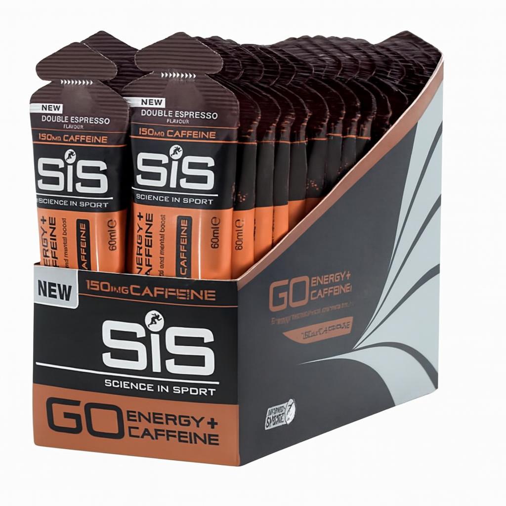 Science in Sport isotone energygel cafeïne double espresso 30 x 60 ml