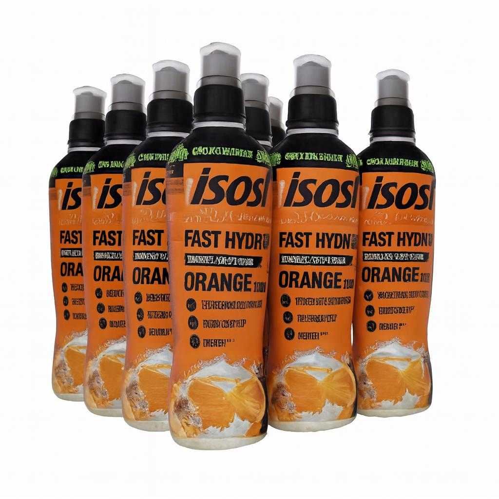 Isostar isotone sportdrank orange 12 x 500 ml met elektrolyten