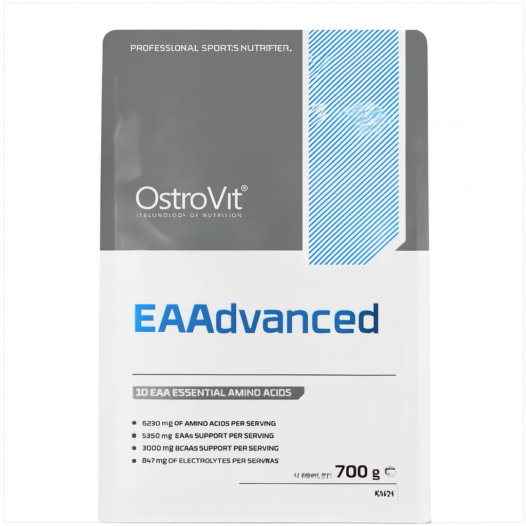 OstroVit EAAdvanced aminozuur sportpoeder 700 g kiwi met elektrolyten