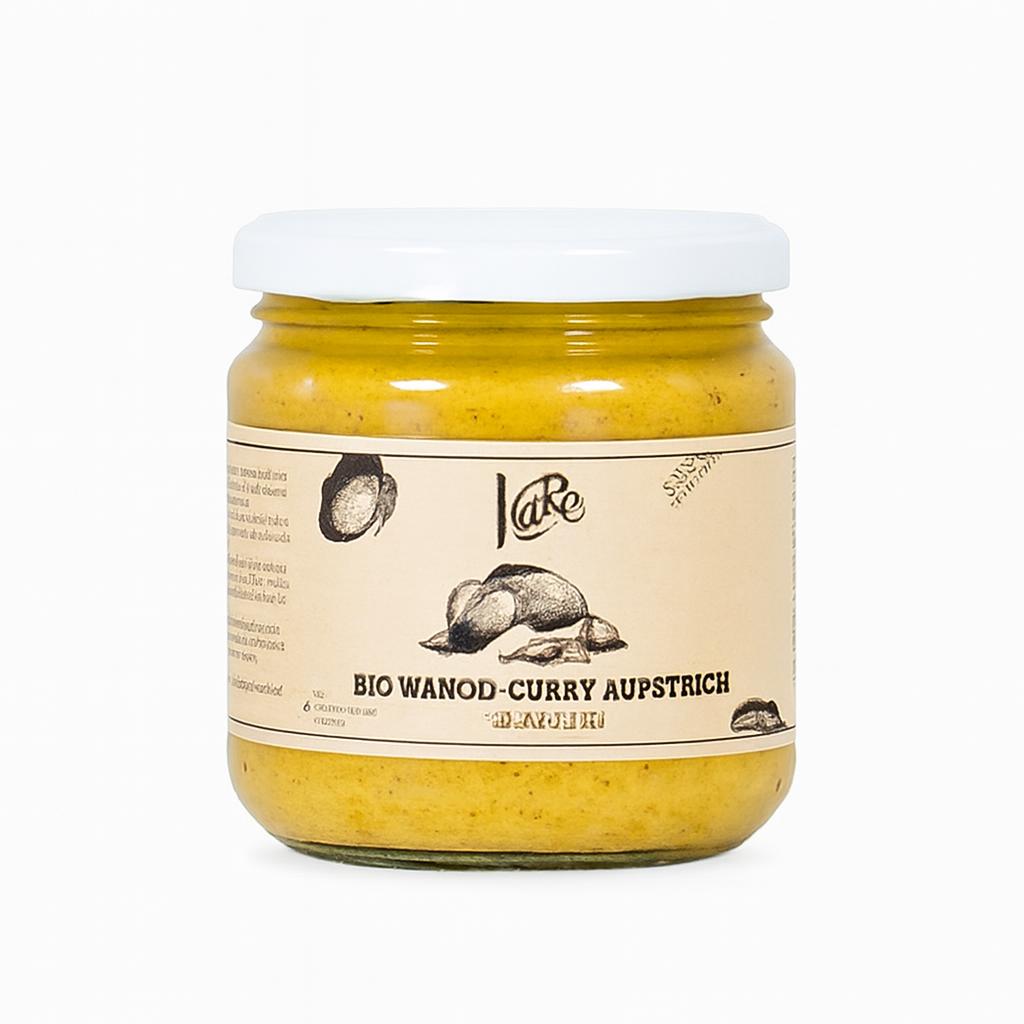 KoRo Bio mango curry spread 6 x 380 g vegan broodbeleg