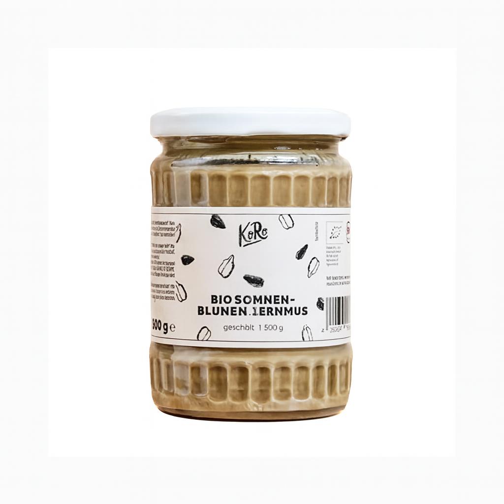 KoRo biologische zonnebloempittenpasta 500 g 100% zonnebloempitten