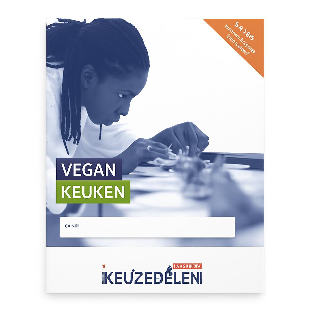 Keuzedeel Vegan keuken combipakket boek en digitale licentie vegan