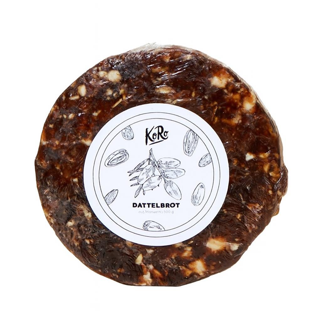KoRo dadelbrood met amandelen 500 g zonder toegevoegd suiker